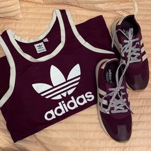 Adidas Flashback Sneakers & Adidas Tank